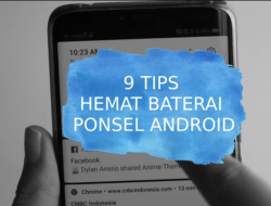 Cara Hemat Baterai Saat Gadget Dipakai Seharian
