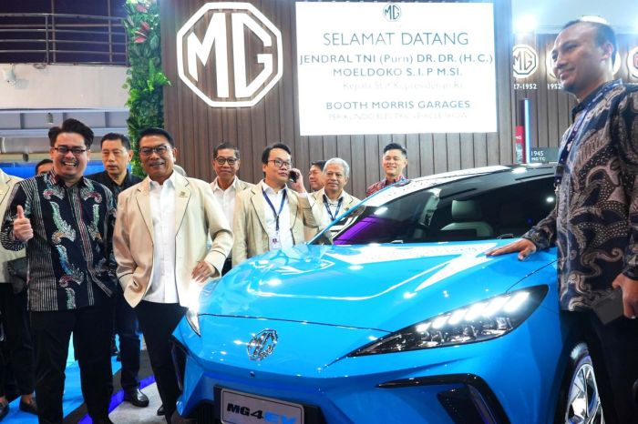 MG Motor Indonesia Catat Prestasi di PEVS 2025