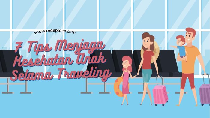 Kesehatan anak menjaga liburan infografis selama ibupedia