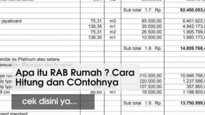 Cara Hitung Biaya Bangun Rumah dari Nol