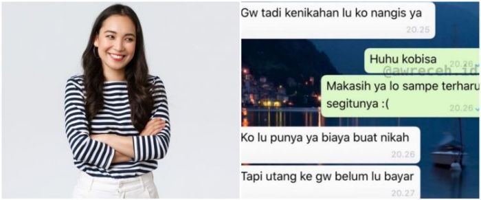 13 Chat lucu orang salah paham ini bikin malu nggak karuan Amanda Lucson Ungkap Chat Manipulatif, Fajar Noor Jadi Sorotan