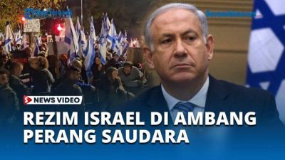 Tel Aviv Digempur, Netanyahu dan Menhan Berlindung
