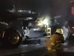 Truk Tangki BBM Terbakar di SPBU Kemanggisan Jakbar Tanpa Korban Jiwa