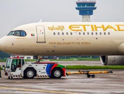 Layanan Bandara Dukung Penerbangan Perdana Etihad Airways di Kualanamu