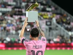Messi Cetak 29 Gol dan Raih Sepatu Emas MLS