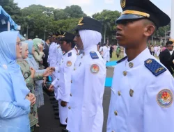 1.058 Praja Pratama IPDN Angkatan XXXVI Dilantik, Wamendagri Ingatkan Tolak Kekerasan