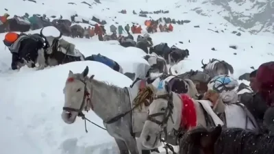 Anomali Badai Salju di Gunung Everest, 2 Pendaki Tewas dan 580 Orang Dievakuasi ke Tibet