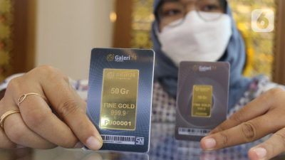 Harga Emas Pegadaian Hari Ini 10 Oktober 2025, Termahal Dipatok Segini