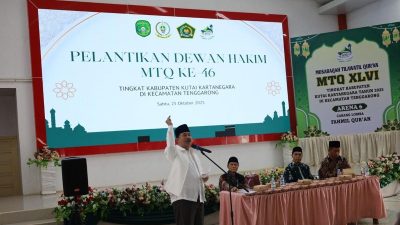 MTQ ke-46 Kukar, Sekda Sunggono Ingatkan Dewan Hakim Pentingnya Integritas dan Profesionalisme
