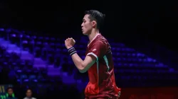 Hasil Denmark Open 2025: Jonatan Christie Kalahkan Li Shi Feng Menuju Semifinal