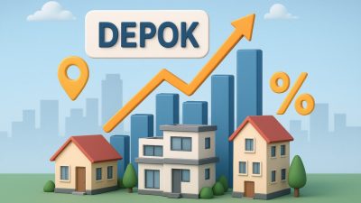 Harga Rumah Seken di Depok Naik 3,8 Persen Tertinggi di Jabodetabek