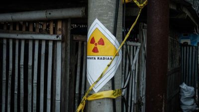 Perkembangan Penanganan Cesium-137 di Cikande Serang Lima Titik Cemaran Akan Dicor