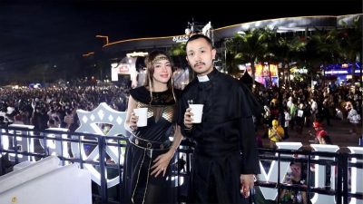 6 Potret Angel Karamoy Rayakan Halloween Bersama Gusti Ega