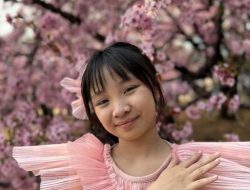 Penyanyi Rilis Lagu Aku Bahagia Syuting Video Klip di Jepang Saat Bunga Sakura Mekar