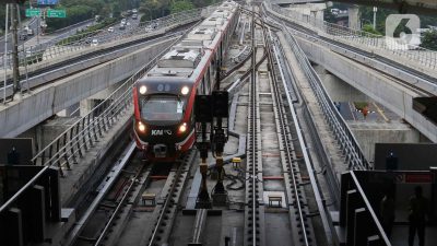Fase Uji Coba, LRT Jabodebek Tambah Jumlah Kereta Jadi 430 Perjalanan