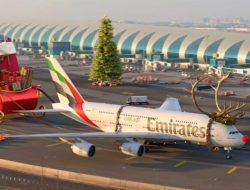 Pesawat Ikonis Berhidung Merah seperti Rusa Rudolph untuk Natal 2025