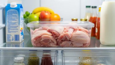 Berapa Lama Ayam Mentah Bisa Disimpan di Kulkas Sebelum Dimasak