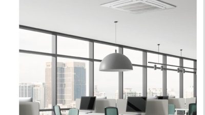 Solusi Pendinginan Komersial Efisien dengan AC Cassette Aliran Udara 360 Derajat