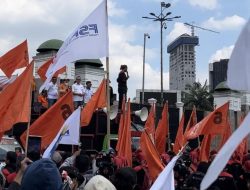 Protes Buruh Jawa Barat Terkait Upah Murah di Jakarta 8 Januari 2026