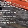 Pengemudi Meninggal Terjebak Macet Saat Banjir di Grogol