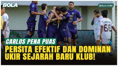 Carlos Pena Pujian untuk Persita Setelah Sejarah Kemenangan atas Borneo FC