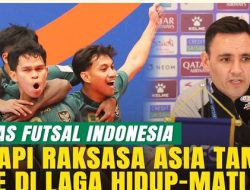 Timnas Futsal Indonesia Siap Tampil Maksimal Hadapi Jepang di Laga Penentuan