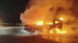 T2 Terbakar Setelah Tabrakan di Tol Jagorawi, Produsen: Murni Kecelakaan Lalu Lintas