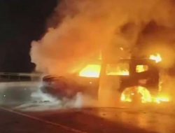 T2 Terbakar Setelah Tabrakan di Tol Jagorawi, Produsen: Murni Kecelakaan Lalu Lintas